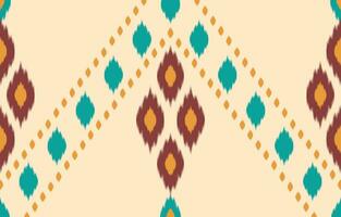 ethnisch abstrakt Ikat Kunst. aztekisch Ornament drucken. geometrisch ethnisch Muster nahtlos Farbe orientalisch. Design zum Hintergrund ,Vorhang, Teppich, Hintergrund, Kleidung, Verpackung, Batik, Vektor Illustration.