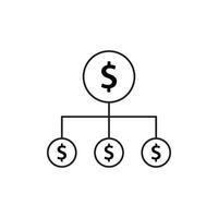 investering linje ikon uppsättning. investering, vinst, tillgång, investerare, portfölj, utdelning, huvudstad, risk, inflation ikoner vektor, ikon, analys, tillgång, obligation, ekonomi, utbildning, egendom, finansiera, fond, få, vektor