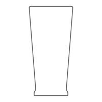 Bier Glas Symbol Vektor