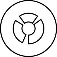 Krapfen Diagramm Vektor Symbol