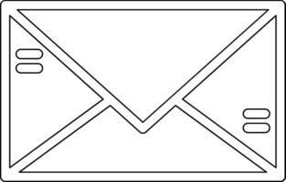 Mail-Vektor-Symbol vektor