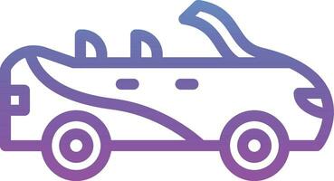 Cabrio Auto Vektor Symbol