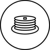 Pfannkuchen Vektor Symbol