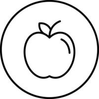 Apple-Vektor-Symbol vektor