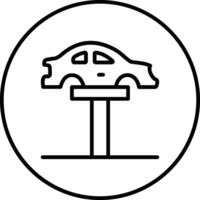 Auto Aufzug Vektor Symbol