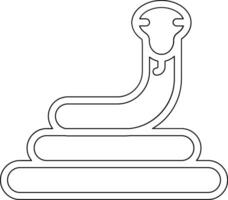 Symbol für Schlangenvektor vektor