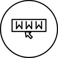 www vektor ikon