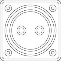 Socket-Vektor-Symbol vektor