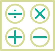 matematik vektor ikon