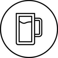 dryck glas vektor ikon