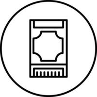 ssd Karte Vektor Symbol