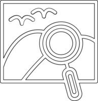Suche Bild Vektor Symbol