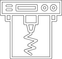 Seismograph Vektor Symbol