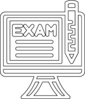 uppkopplad examen vektor ikon