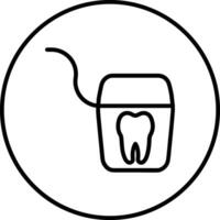 dental flock vektor ikon