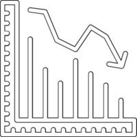 inflation Graf vektor ikon
