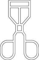 Vektorsymbol für Wimpernzange vektor