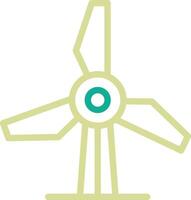 Symbol für Windmühlenvektor vektor