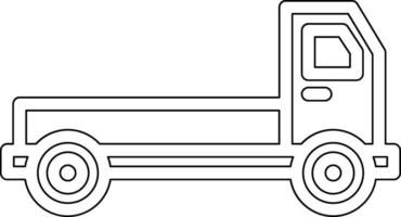 LKW Anhänger Vektor Symbol