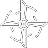 Propeller-Vektor-Symbol vektor