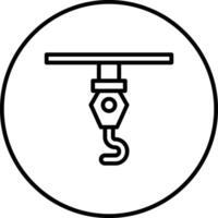 Industrie Haken Vektor Symbol