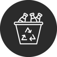 Plastik recyceln Vektor Symbol