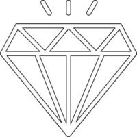 diamant vektor ikon