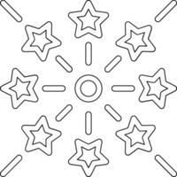 Feuerwerk Vektor Symbol