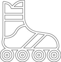 Eis Schlittschuh Vektor Symbol