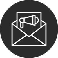 E-Mail-Marketing-Vektorsymbol vektor