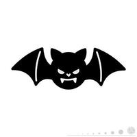 bat ikonen black.eps vektor
