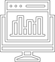 Webseite Instrumententafel Vektor Symbol