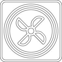 Clever Ventilator Vektor Symbol