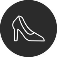 Vektorsymbol für High Heels vektor