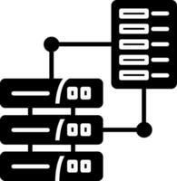 Vektorsymbol für die Datenübertragung vektor