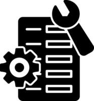 Daten Reparatur Vektor Symbol