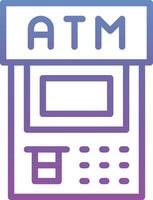 atm-Vektorsymbol vektor