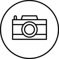 Hochzeitskamera-Vektorsymbol vektor