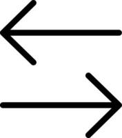 Vektorsymbol austauschen vektor