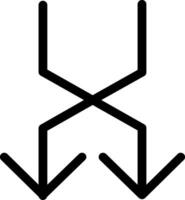 Shuffle-Vektor-Symbol vektor