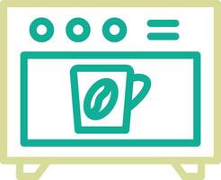 Kaffee Ofen Vektor Symbol