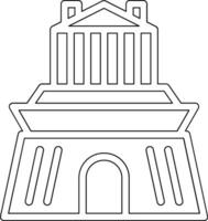 Halicarnassus Mausoleum Vektor Symbol