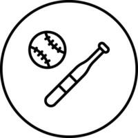 Baseball-Vektor-Symbol vektor