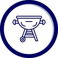 Grill-Vektor-Symbol vektor