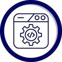 Website-Vektor-Symbol vektor