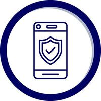 Smartphone-Vektorsymbol vektor