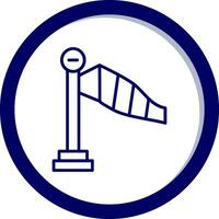 Windsack-Vektor-Symbol vektor