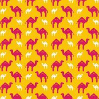 kamel rosa bakgrund upprepa trendig mönster vektor illustration