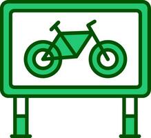 Fahrrad Vektor Symbol