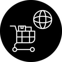 Online-Shop-Vektorsymbol vektor